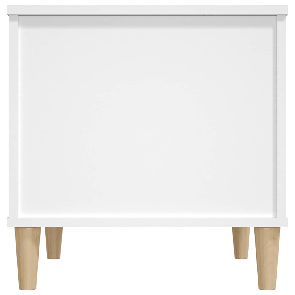 sofabord 60x44,5x45 cm konstrueret træ hvid