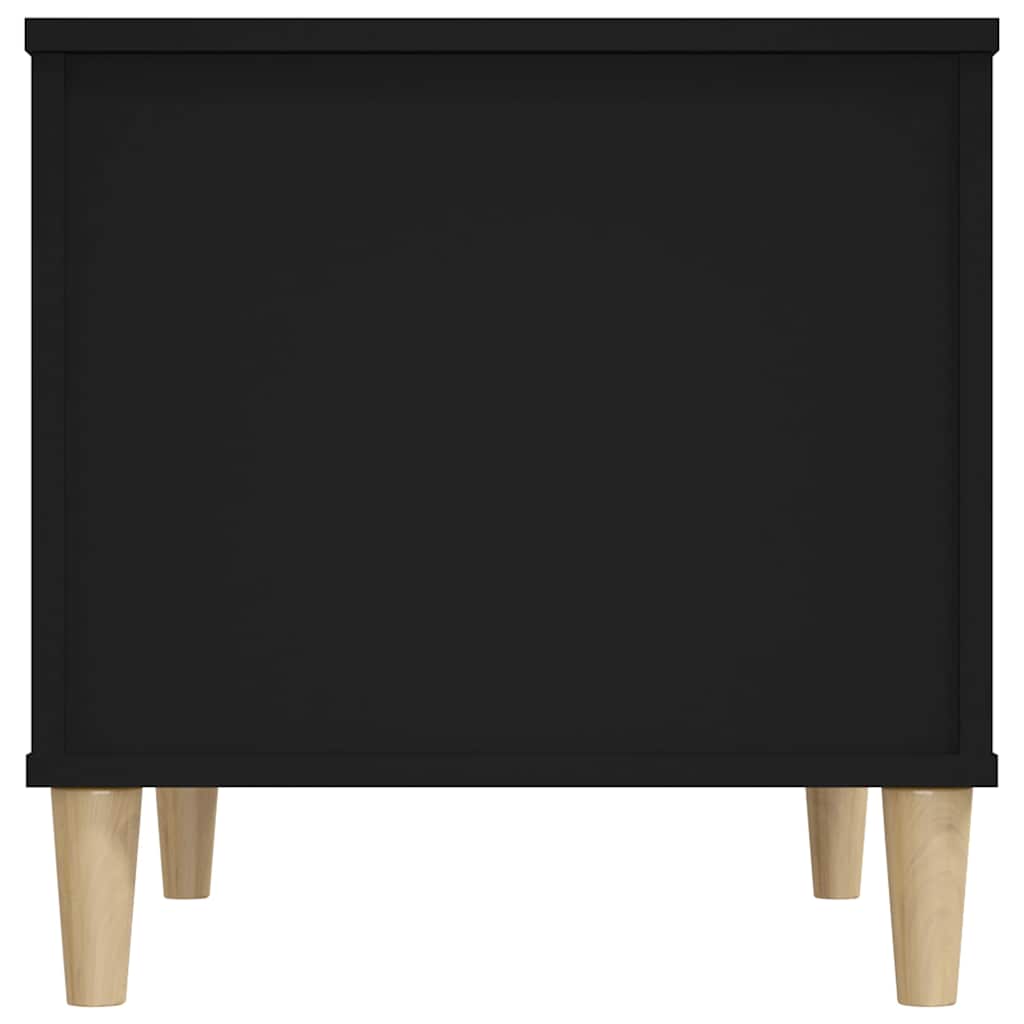 sofabord 60x44,5x45 cm konstrueret træ sort
