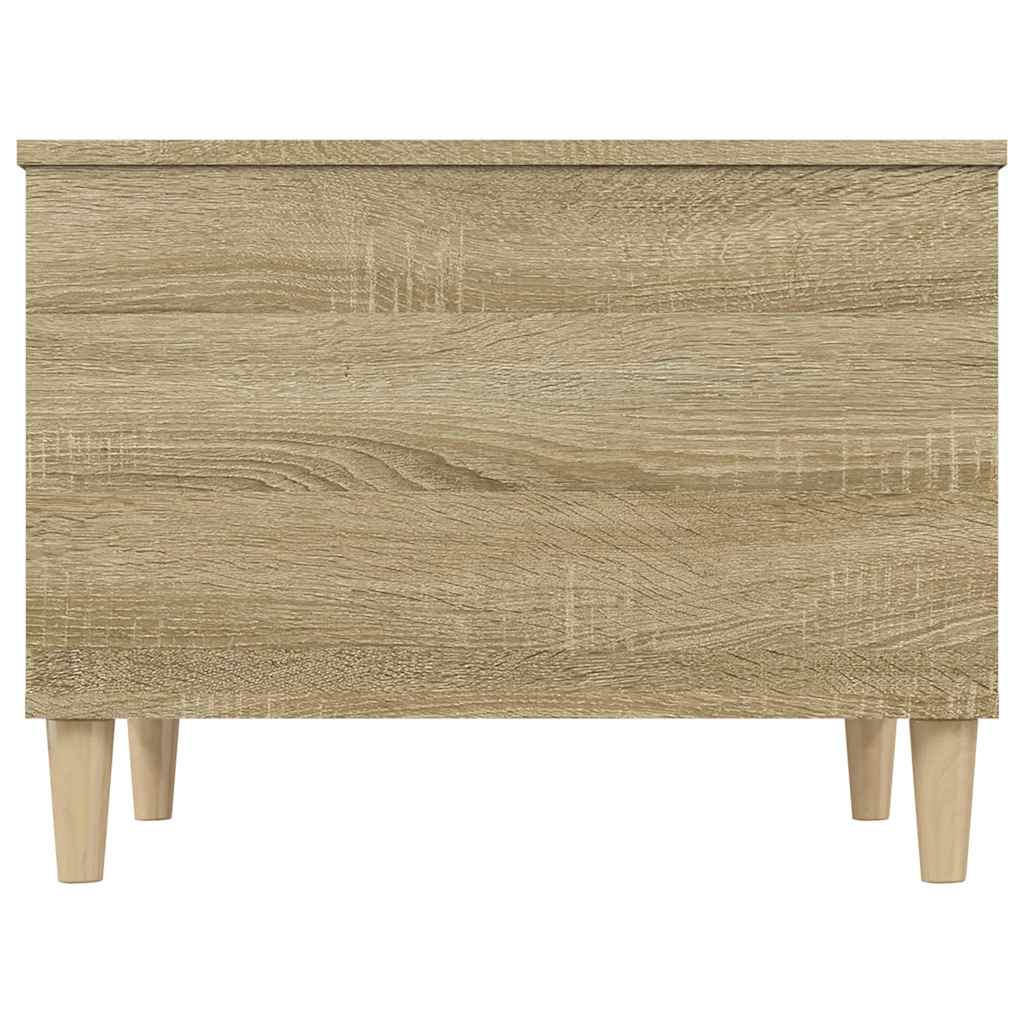 sofabord 60x44,5x45 cm konstrueret træ sonoma-eg