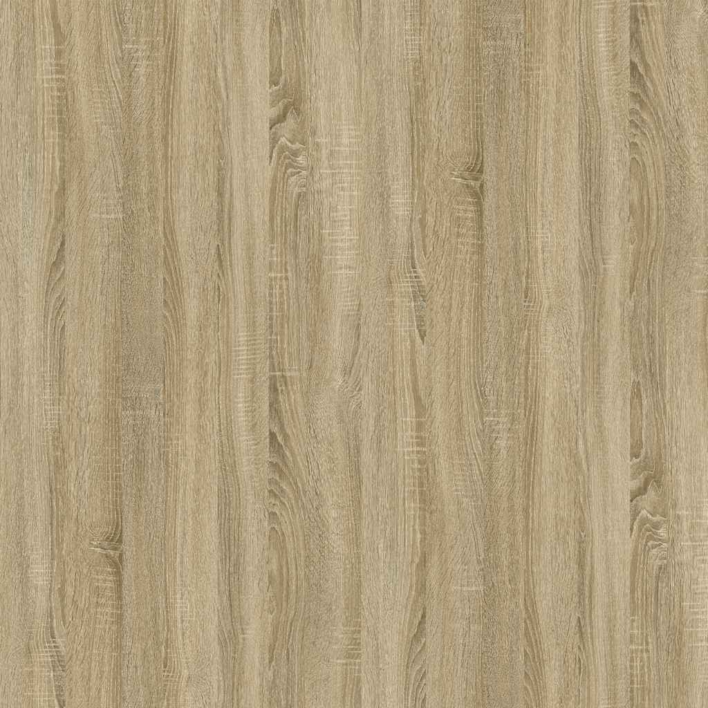 sofabord 60x44,5x45 cm konstrueret træ sonoma-eg