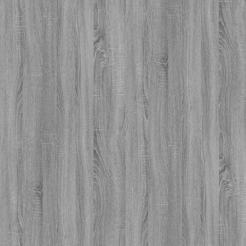 sofabord 60x44,5x45 cm konstrueret træ Grå sonoma-eg