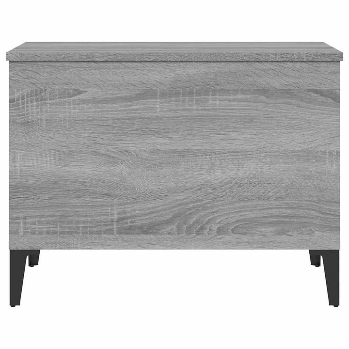 sofabord 60x44,5x45 cm konstrueret træ Grå sonoma-eg