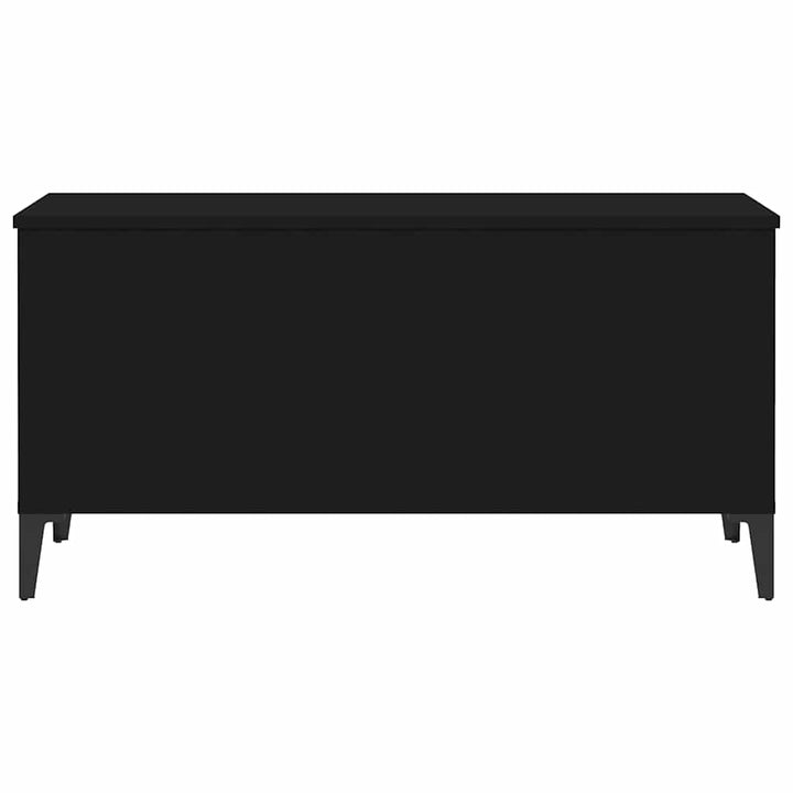 sofabord 90x44,5x45 cm konstrueret træ sort