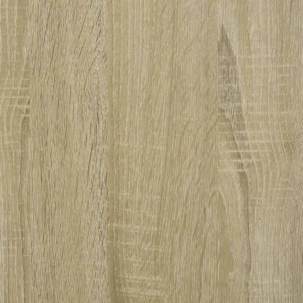sofabord 90x44,5x45 cm konstrueret træ sonoma-eg