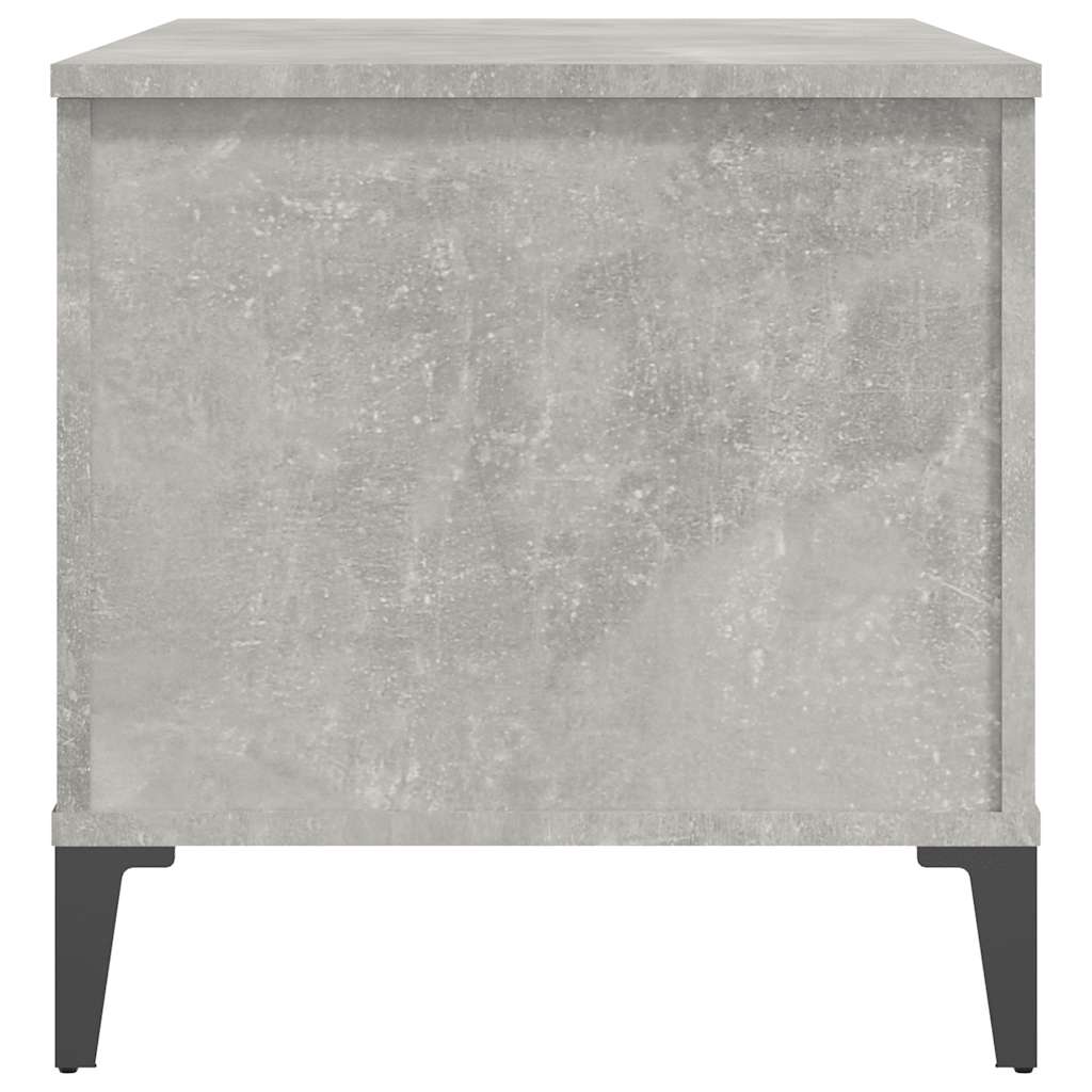 sofabord 90x44,5x45 cm konstrueret træ betongrå