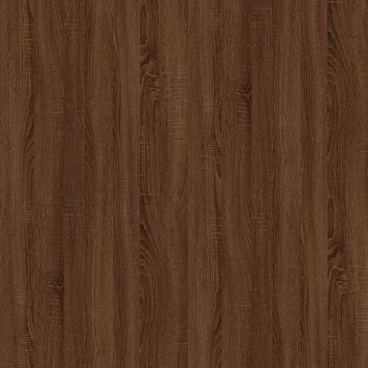 tv-bord 102x44,5x50 cm konstrueret træ brun egetræsfarve