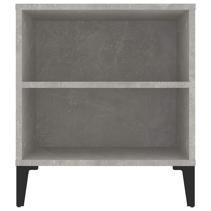 tv-bord 102x44,5x50 cm konstrueret træ betongrå