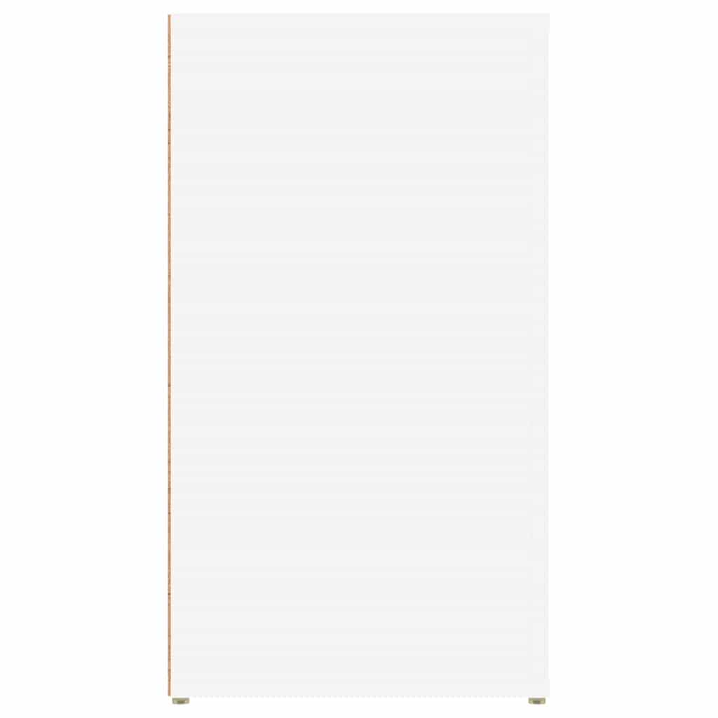 skænk 100x33x59,5 cm konstrueret træ hvid