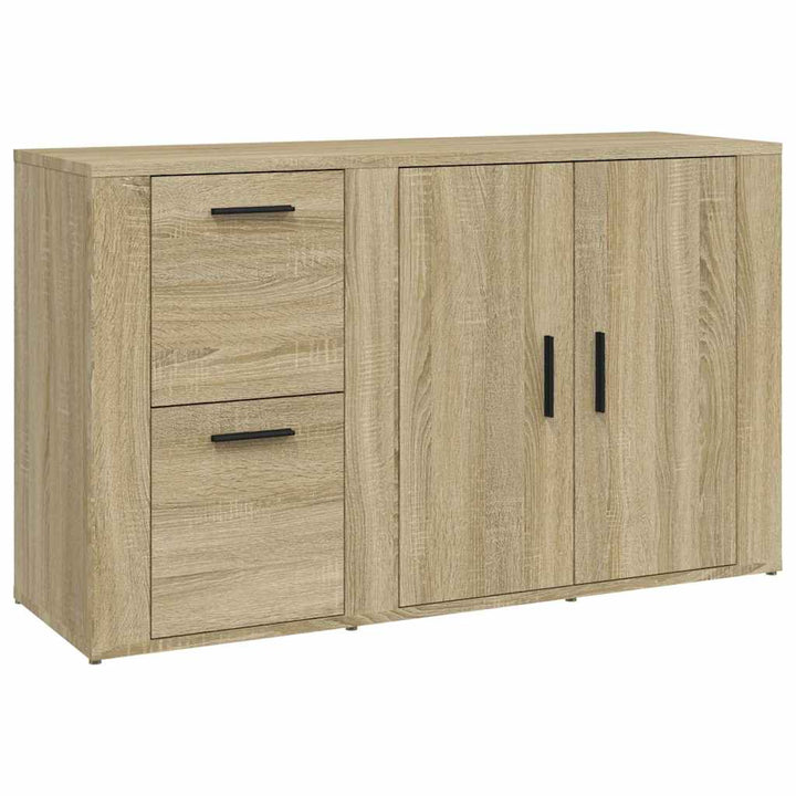 skænk 100x33x59,5 cm konstrueret træ sonoma-eg