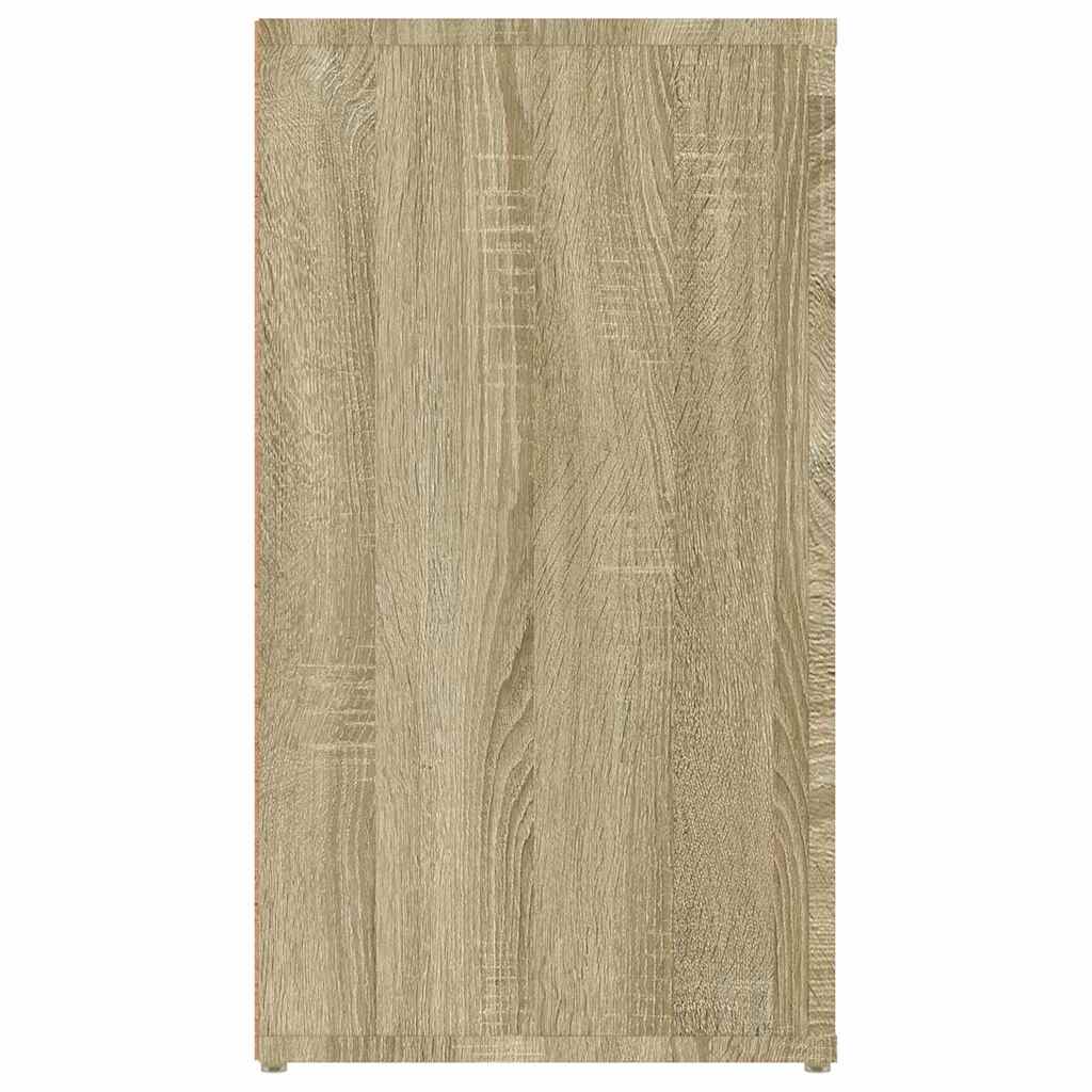skænk 100x33x59,5 cm konstrueret træ sonoma-eg