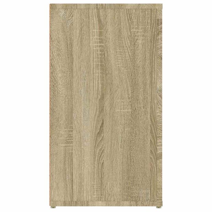 skænk 100x33x59,5 cm konstrueret træ sonoma-eg