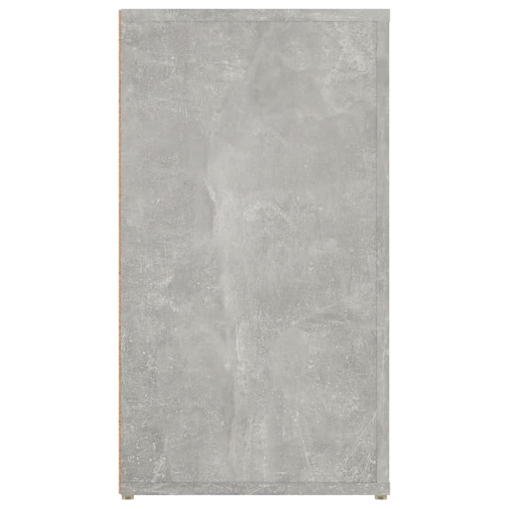 skænk 100x33x59,5 cm konstrueret træ betongrå