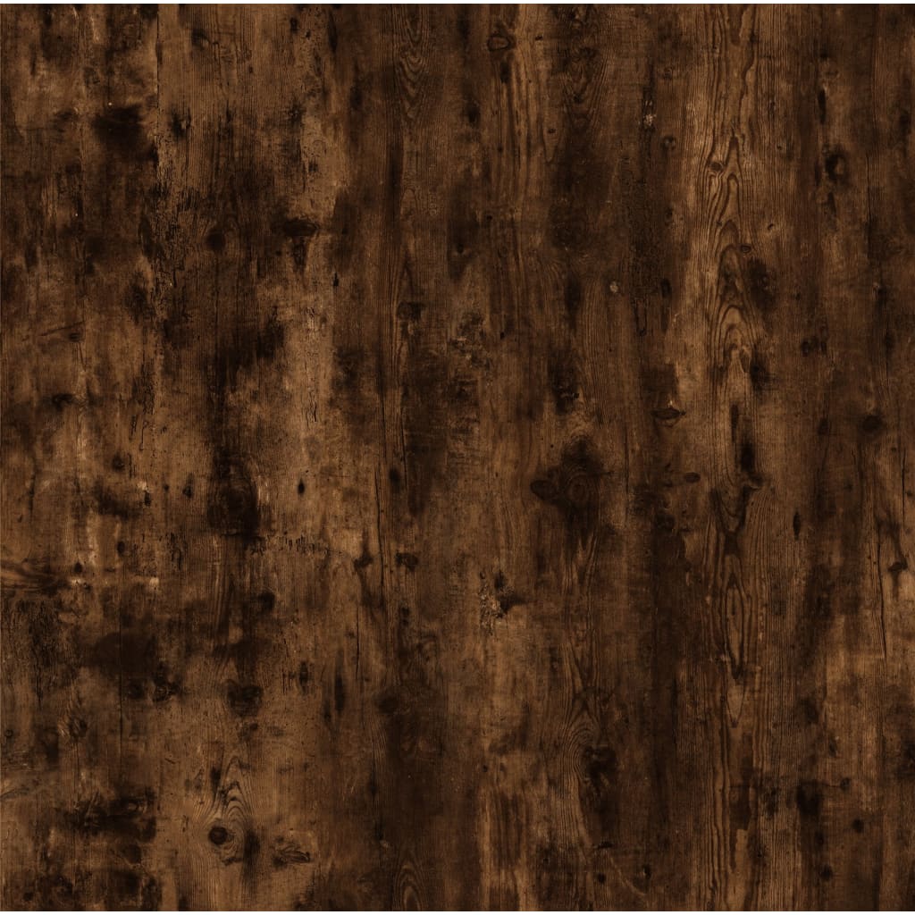 skænk 100x33x59,5 cm konstrueret træ røget egetræsfarve