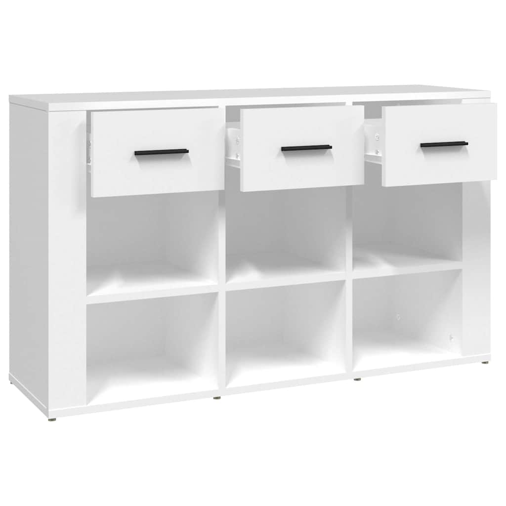 skænk 100x30x59,5 cm konstrueret træ hvid