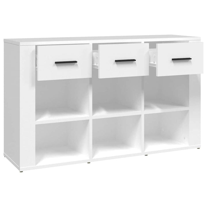 skænk 100x30x59,5 cm konstrueret træ hvid