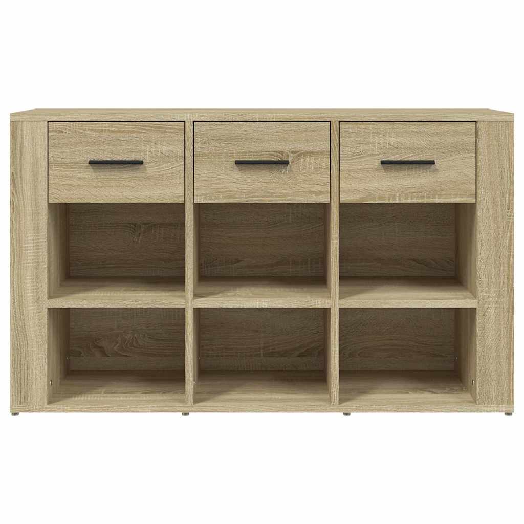 skænk 100x30x59,5 cm konstrueret træ sonoma-eg