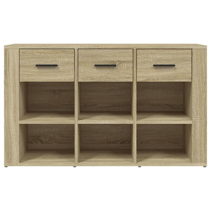 skænk 100x30x59,5 cm konstrueret træ sonoma-eg