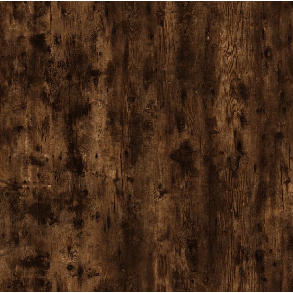 skænk 100x30x59,5 cm konstrueret træ røget egetræsfarve