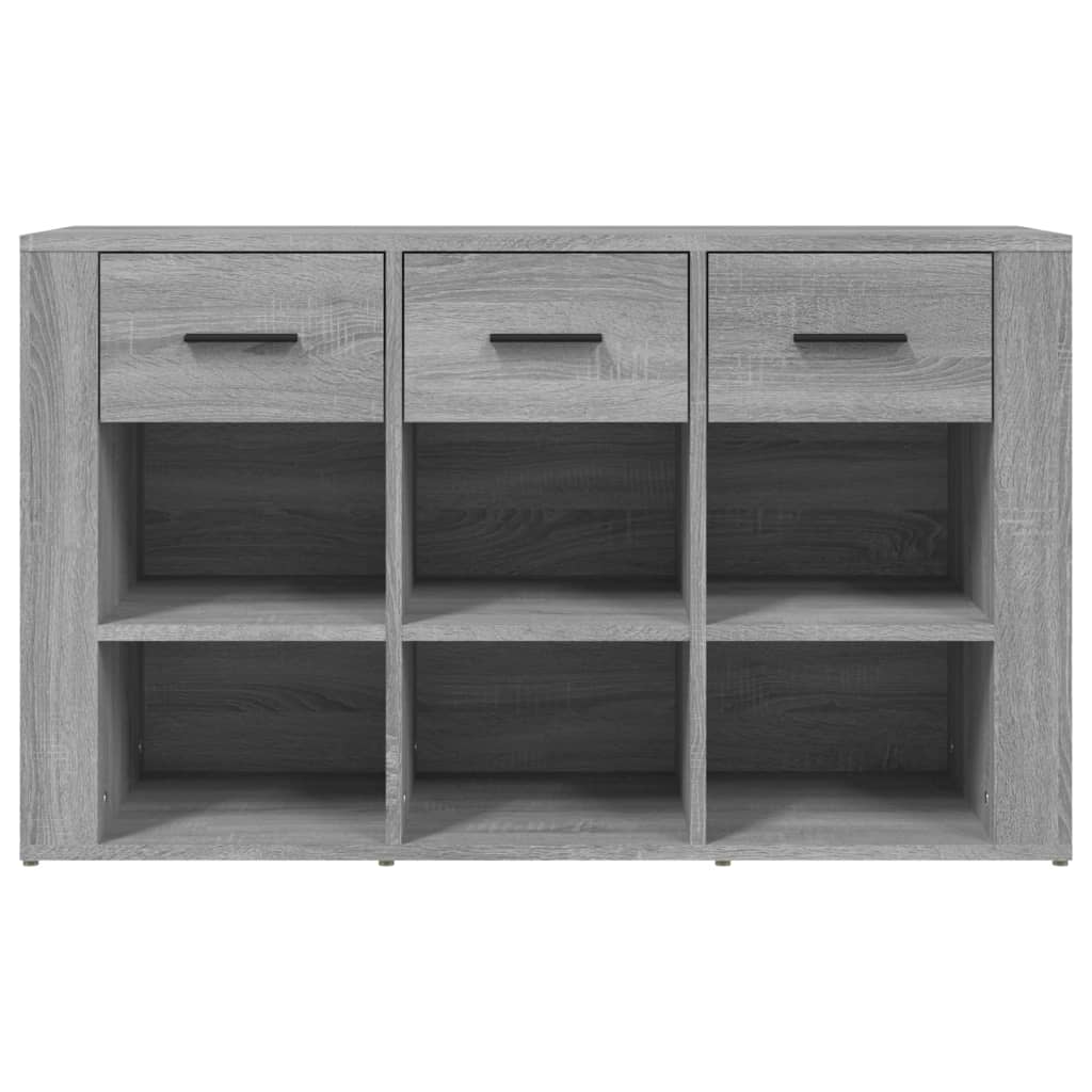 skænk 100x30x59,5 cm konstrueret træ grå sonoma-eg