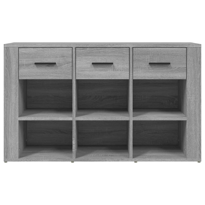 skænk 100x30x59,5 cm konstrueret træ grå sonoma-eg