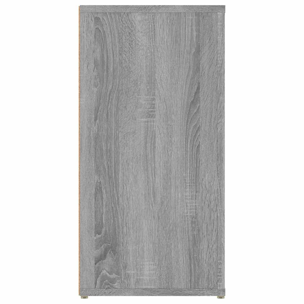 skænk 100x30x59,5 cm konstrueret træ grå sonoma-eg