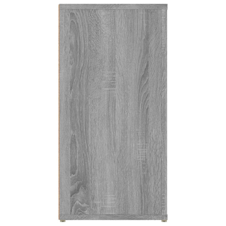 skænk 100x30x59,5 cm konstrueret træ grå sonoma-eg