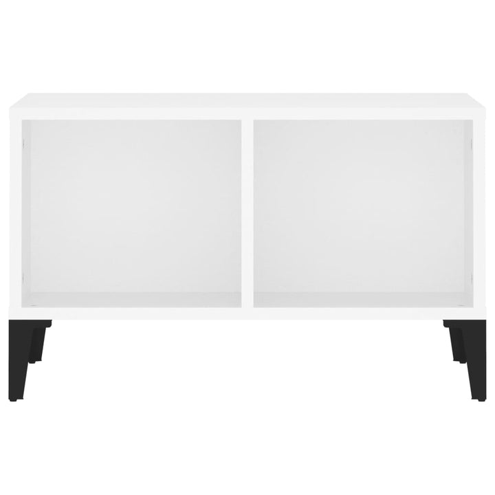 sofabord 60x50x36,5 cm konstrueret træ hvid