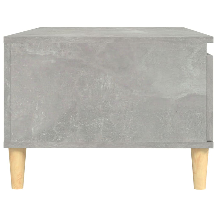 sofabord 90x50x36,5 cm konstrueret træ betongrå