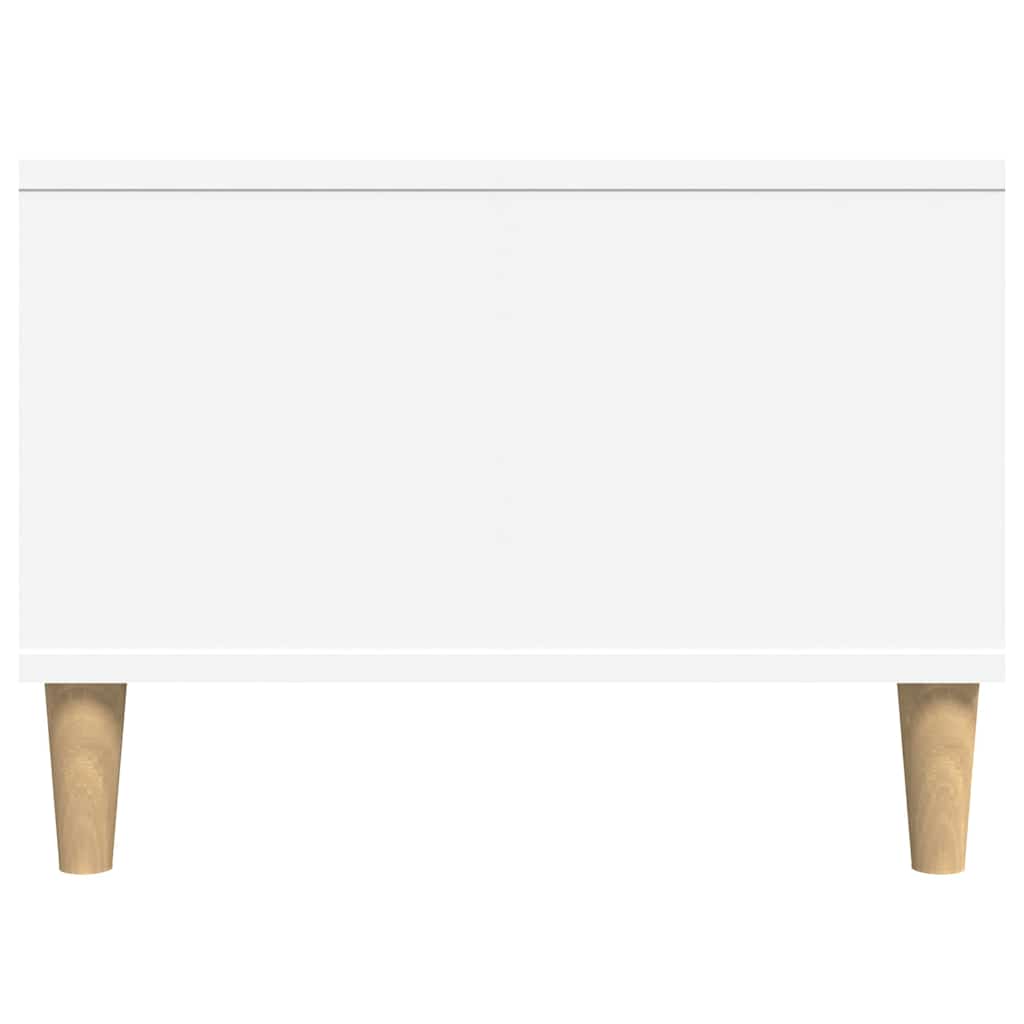 sofabord 90x50x36,5 cm konstrueret træ hvid