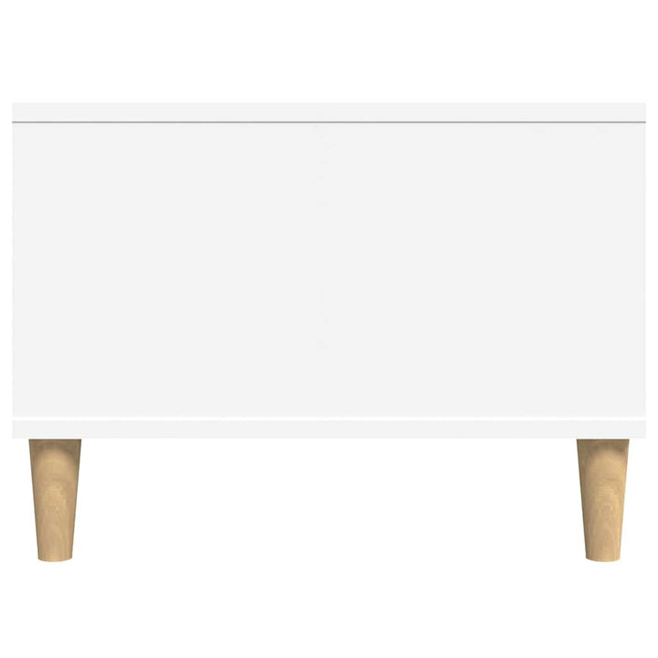 sofabord 90x50x36,5 cm konstrueret træ hvid