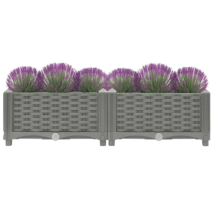 højbed 80x40x23 cm polypropylen