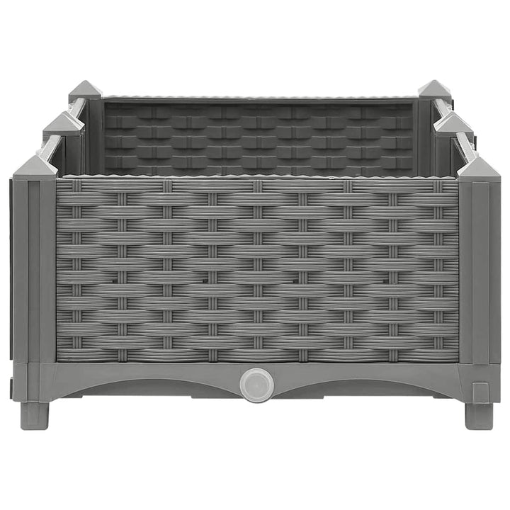 højbed 80x40x23 cm polypropylen