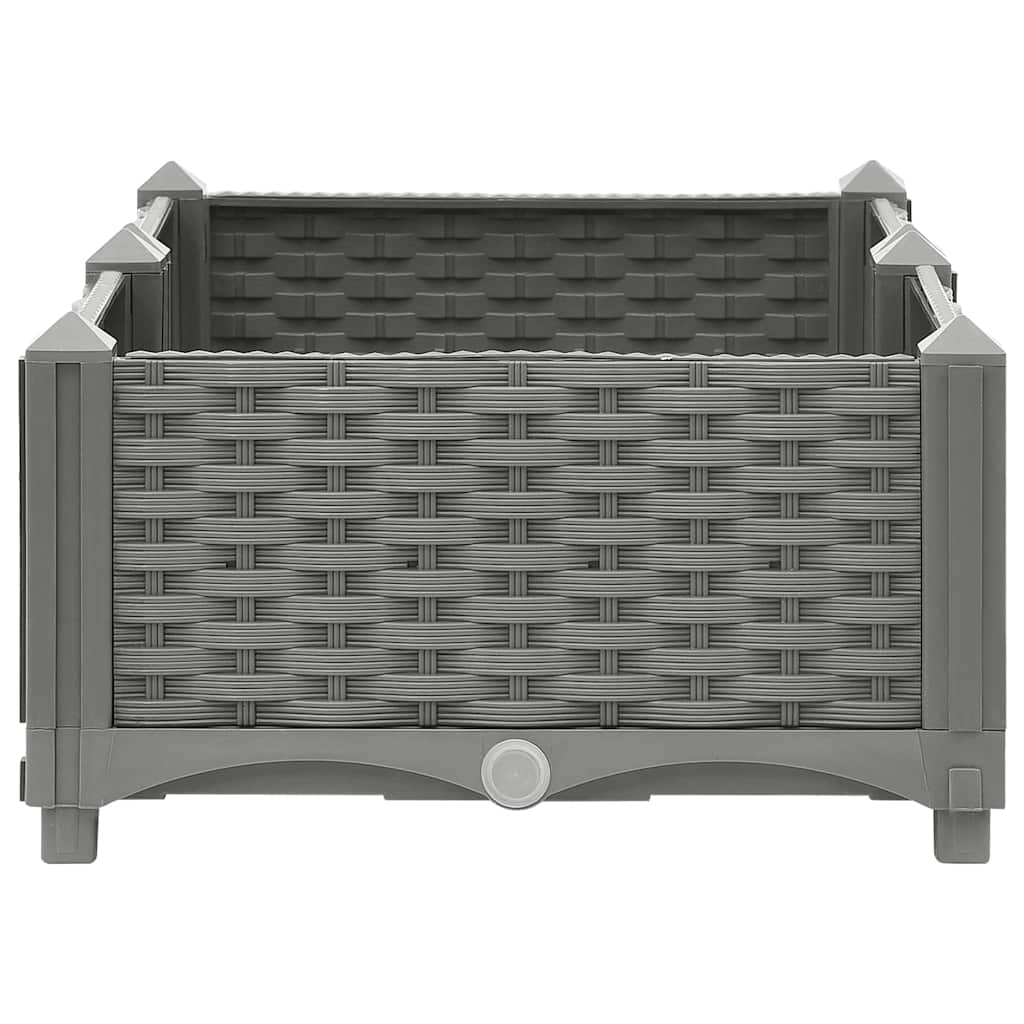 højbed 80x40x23 cm polypropylen