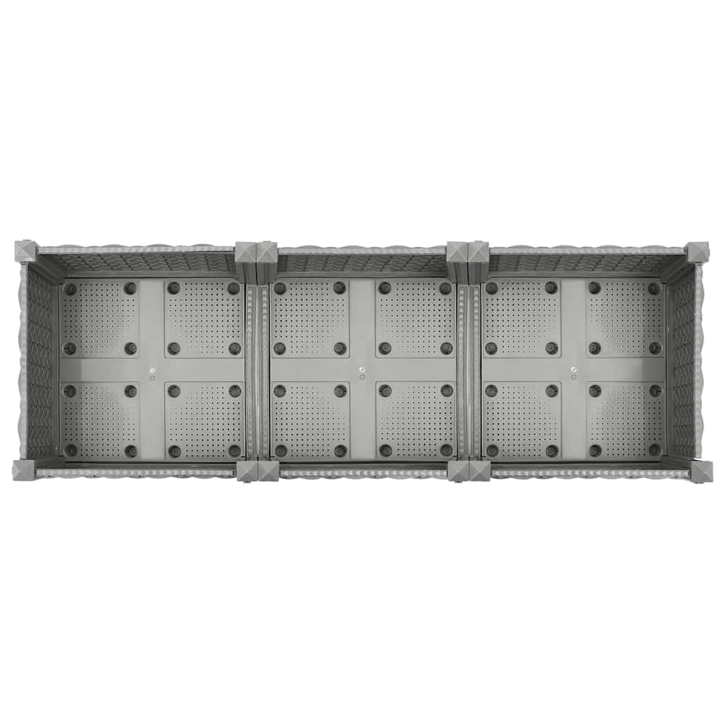 højbed 120x40x23 cm polypropylen