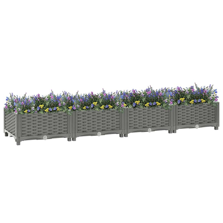 højbed 160x40x23 cm polypropylen