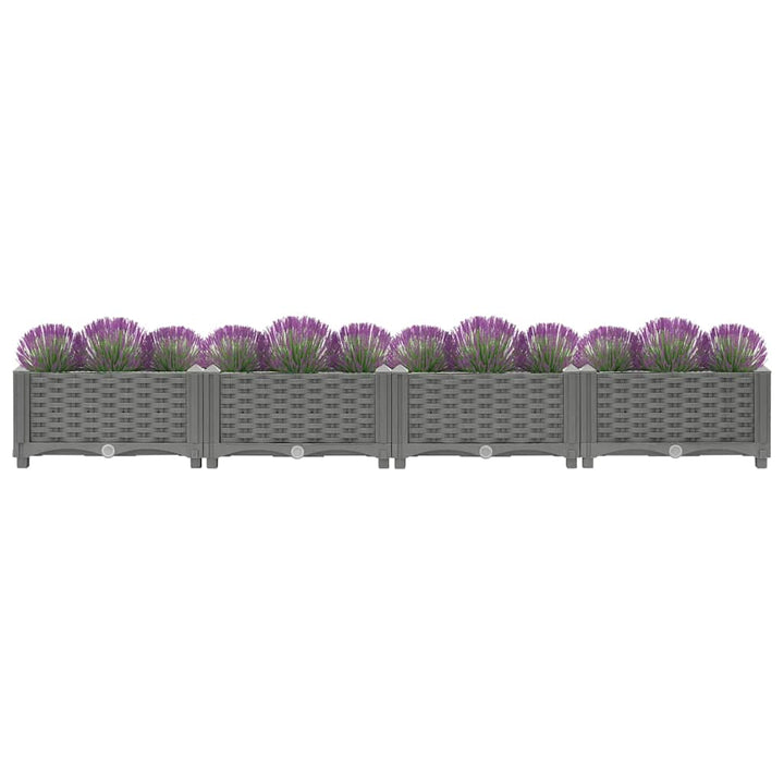 højbed 160x40x23 cm polypropylen