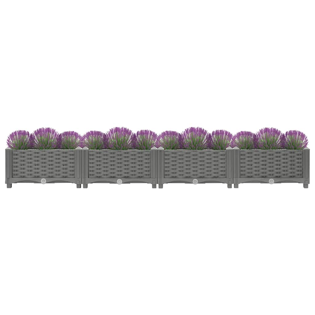 højbed 160x40x23 cm polypropylen