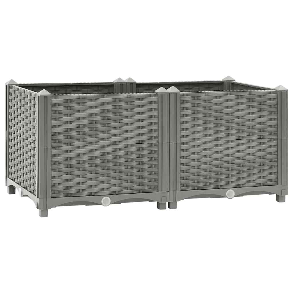 højbed 80x40x38 cm polypropylen
