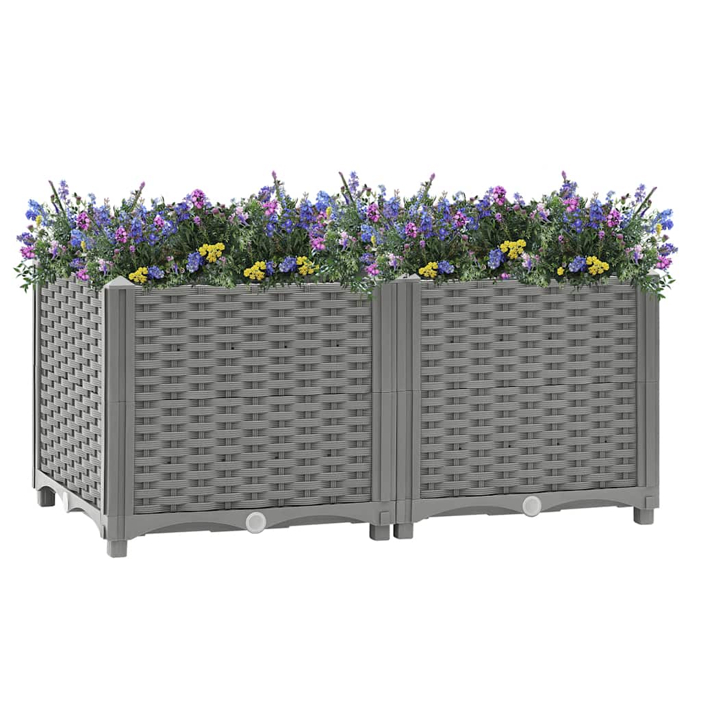 højbed 80x40x38 cm polypropylen