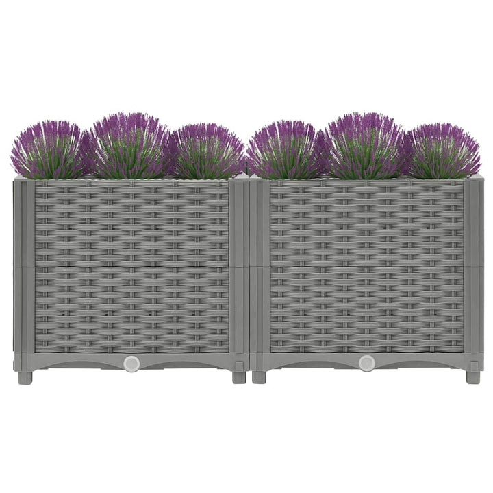 højbed 80x40x38 cm polypropylen