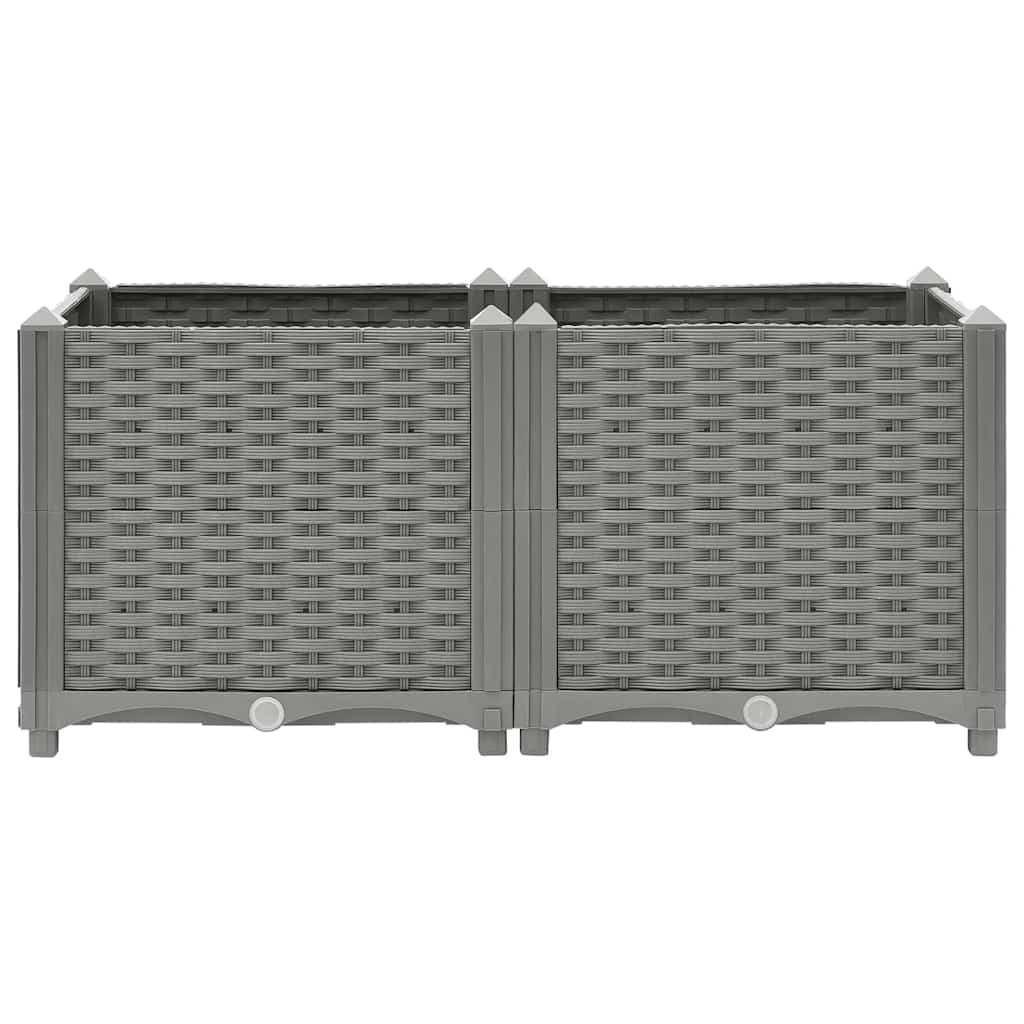 højbed 80x40x38 cm polypropylen