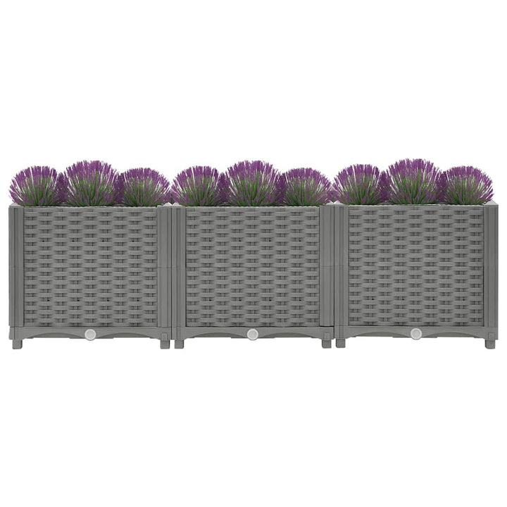 højbed 120x40x38 cm polypropylen