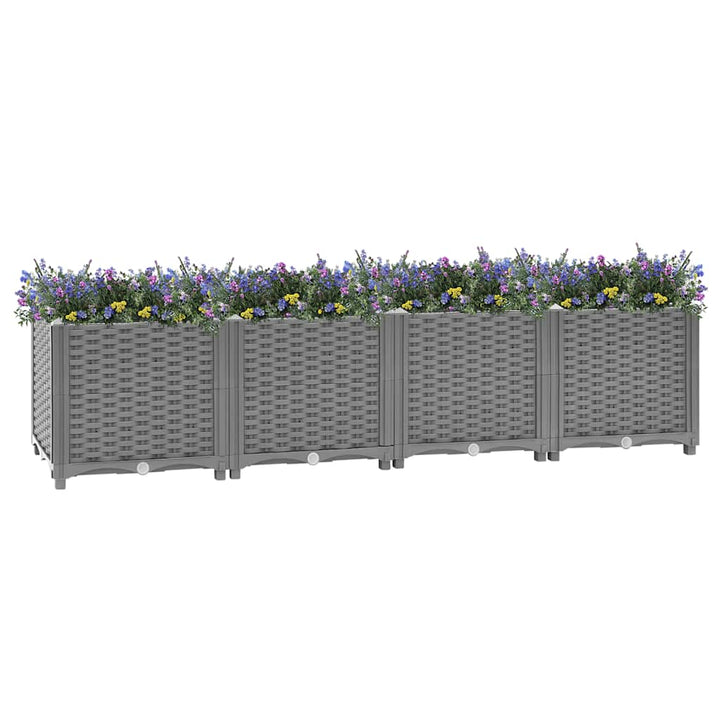 højbed 160x40x38 cm polypropylen
