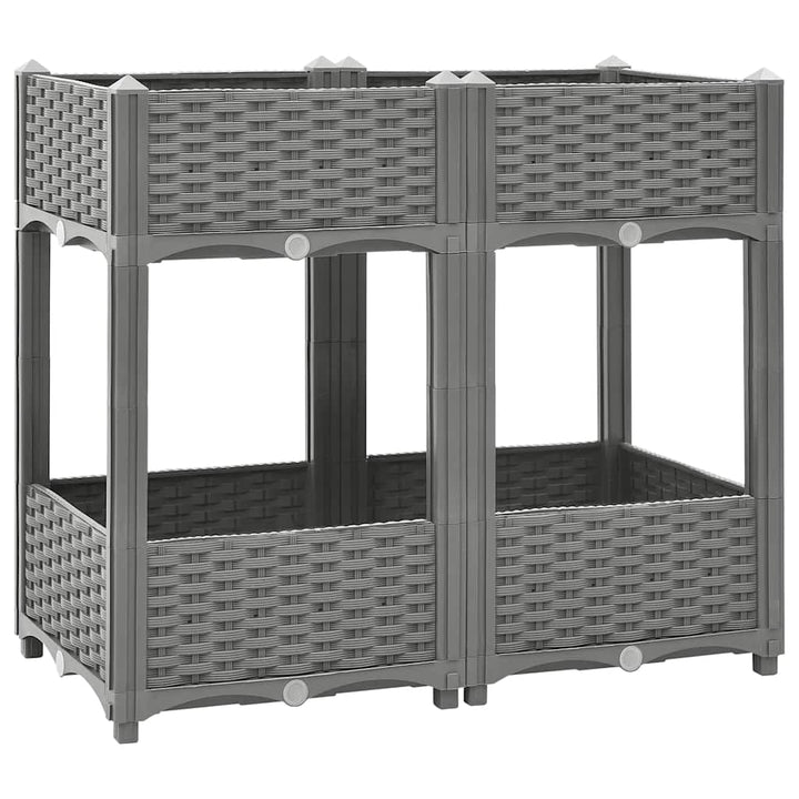 højbed 80x40x71 cm polypropylen
