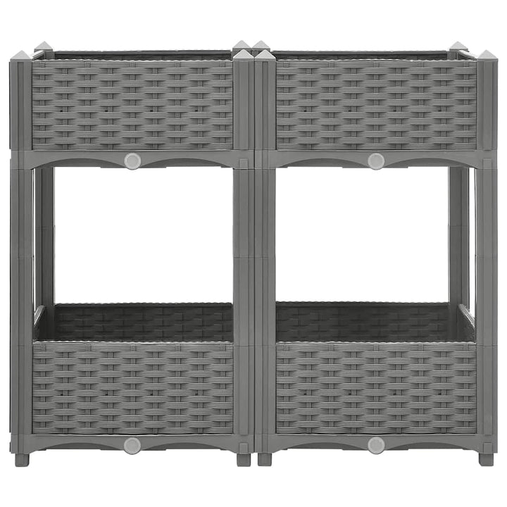 højbed 80x40x71 cm polypropylen
