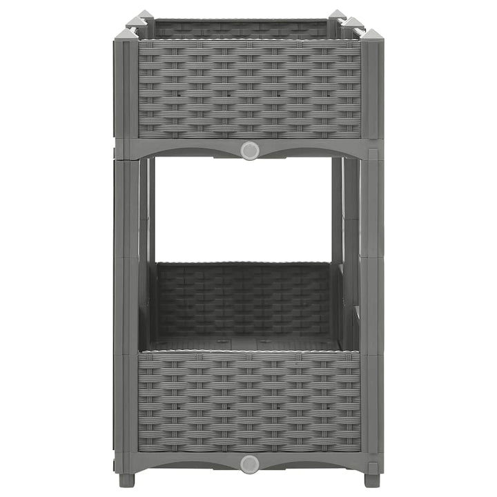 højbed 80x40x71 cm polypropylen