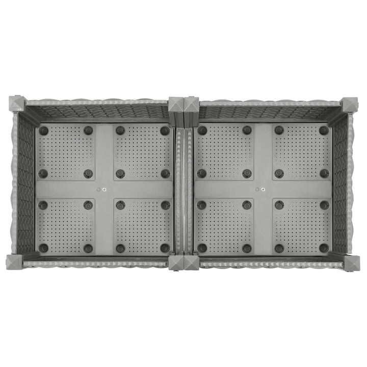 højbed 80x40x71 cm polypropylen