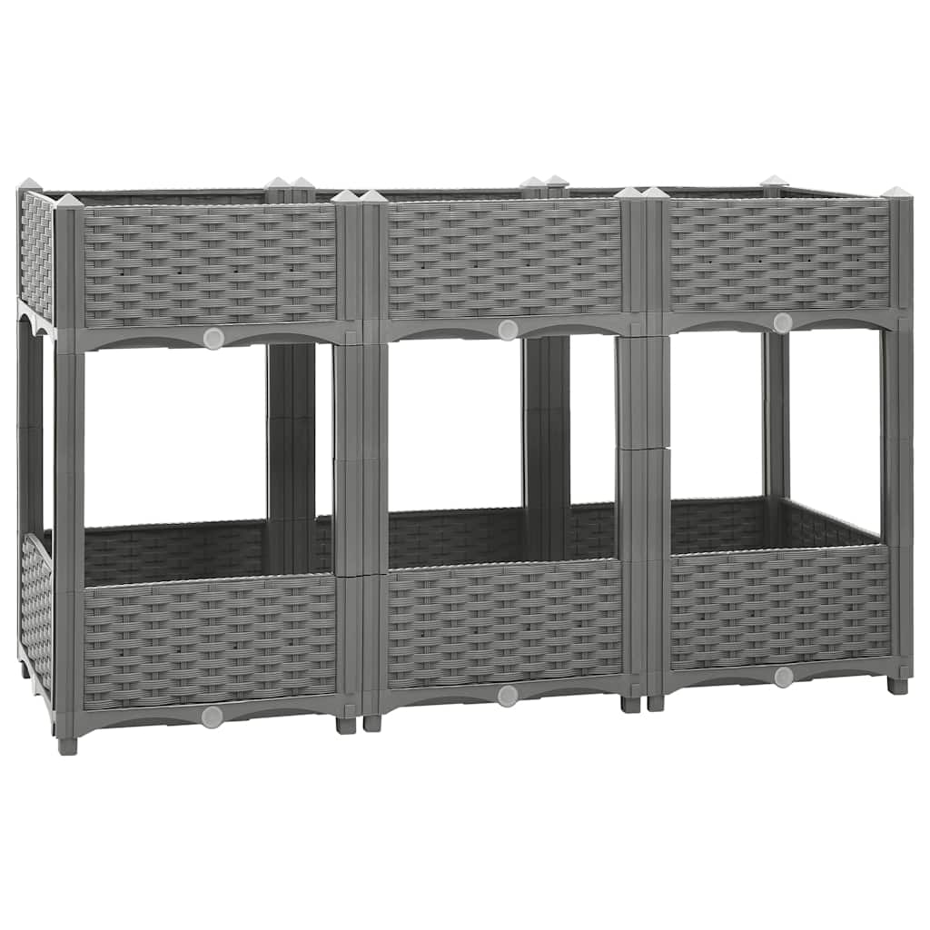 højbed 120x40x71 cm polypropylen