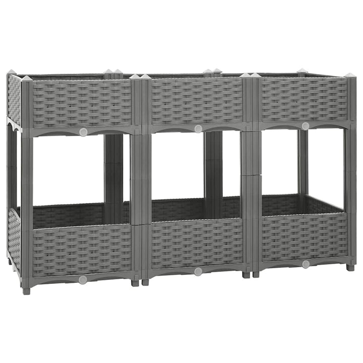 højbed 120x40x71 cm polypropylen