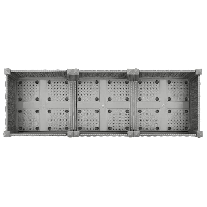 højbed 120x40x71 cm polypropylen